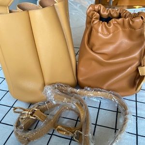 Brand new pumpkin 2 way hand carry or shoulder bag